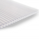 Střecha - Polykárbonátová komůrková deska čirá 10mm BASIC