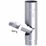 Systém 333 / 100 mm - Pozinkovaný chrlič pro sběr dešťové vody 100 mm