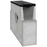 Odvodňovací betonové žlaby a mříže Covernit - Betonová vpusť D400 pro štěrbinové žlaby