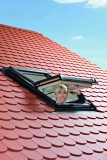 Střecha - Střešní okno Roto Designo WDF R48 H N WD dřevěné
