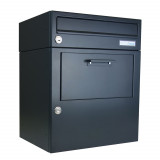 Poštovní schránky pro rodinné domy - Parcel box | Schránka na balíky 330 mm nástěnná