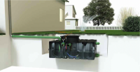 Systém sbírání dešťové vody - Nádrž na dešťovou vodu ACO Garden Plus 2000l