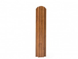 Plechová plotovka Guttafence dřevo dekor - ořech