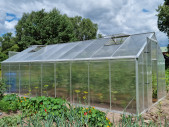 Zahradní skleník z polykarbonátu SANUS alu