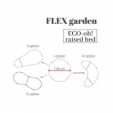 Vyvýšený záhon / Flexi zahrada - 3 patra