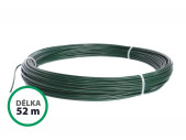 Napínací drát PVC zelený