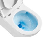 Vyvýšené kapotované vario WC Rimless se Smart Flush