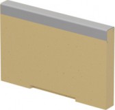 Liniové odvodňovací žlaby - ACO MultiDrain - kombinovaná čelní stěna pro ploché žlaby