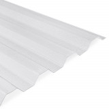 PVC a polykarbonátové desky - Palram Trapéz polykarbonátová deska - čirá