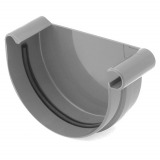 Okapové systémy - Plastové čelo žlabu PVC 75 mm
