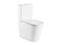 Záchody - Vyvýšené kapotované vario WC Rimless se Smart Flush