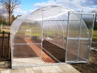 Skleníky - Zahradní skleník z polykarbonátu Gutta Gardentec Classic T
