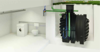 Systém sbírání dešťové vody - Nádrž na dešťovou vodu ACO Cistern House & Garden Professional 3300l