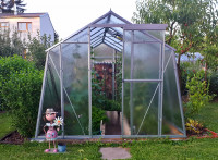 Skleněné skleníky - Zahradní skleník Limes Hobby H7