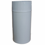 Krby a kamna - Roura kouřovodu 150/250 mm bílá (výprodej)