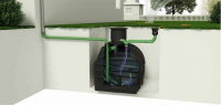 Systém sbírání dešťové vody - Nádrž na dešťovou vodu ACO Cistern Garden Plus 3300l