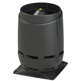 Střešní odvětrávací potrubí vzduchotechniky - Větrací hlavice 160S Flow + montážní deska 300x300 mm