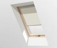 Střešní okna RoofLITE - Zatemňující vnitřní roleta DUA béžová