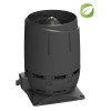 Střešní ventilátor ECO 200S Flow XL + montážní deska 400x400 mm