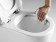 Závěsné kapotované WC Rimless hranaté